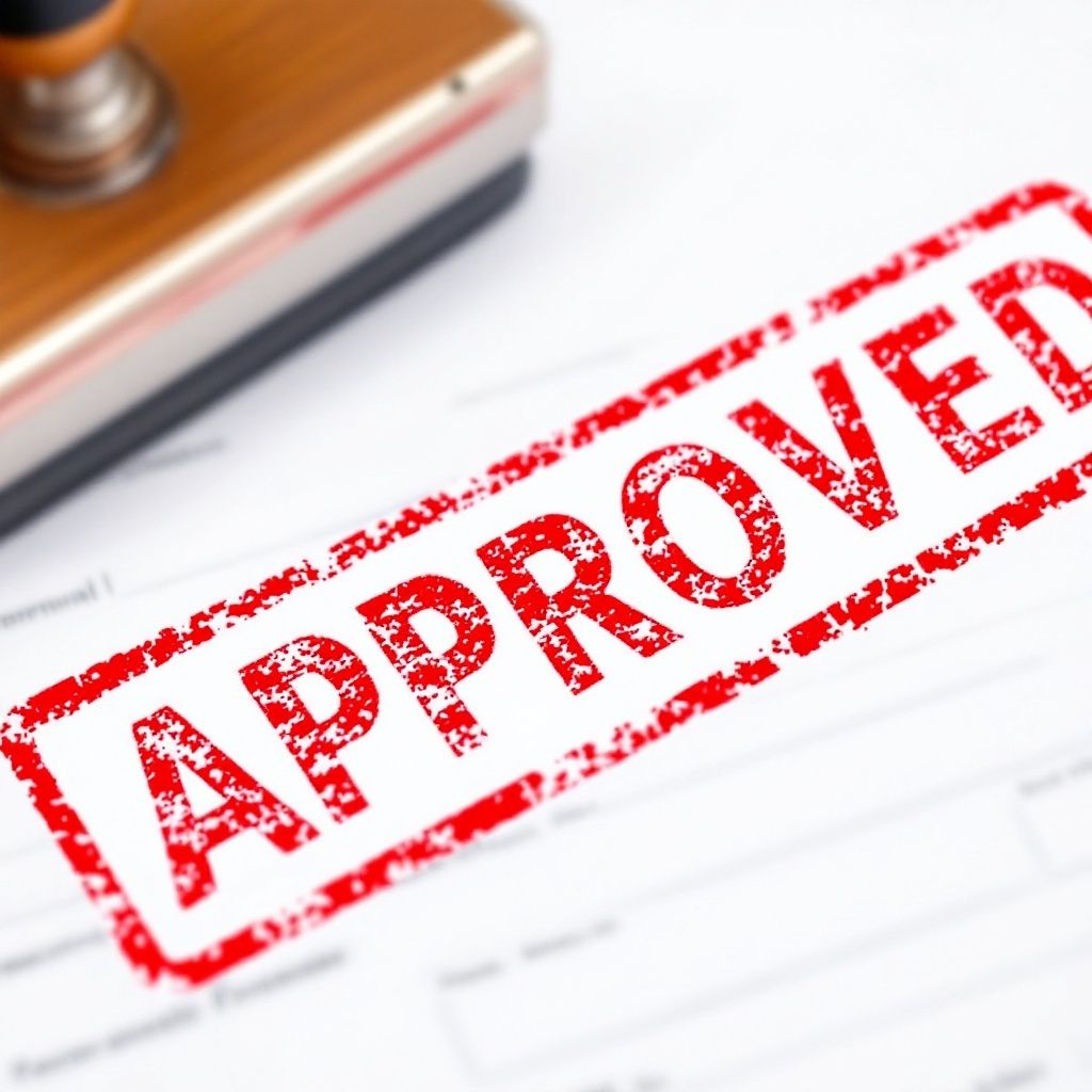 Approved private limited company registration document